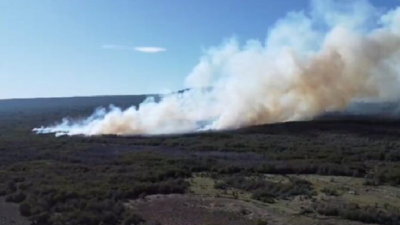 Incendio forestal en Río Pico: Más de 22 hectáreas consumidas por las llamas