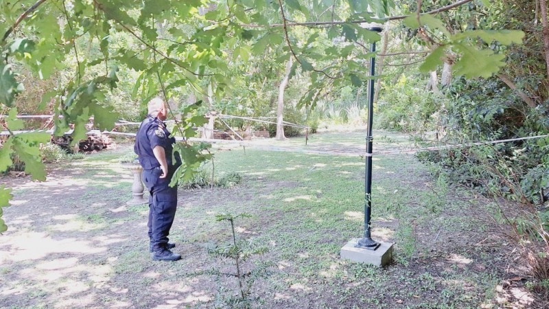 Macabro hallazgo: Encontraron un esqueleto humano en un baldío