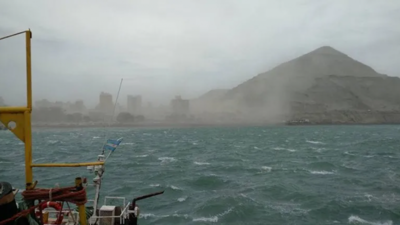 Comodoro: miércoles ventoso, con frío y cielo nublado