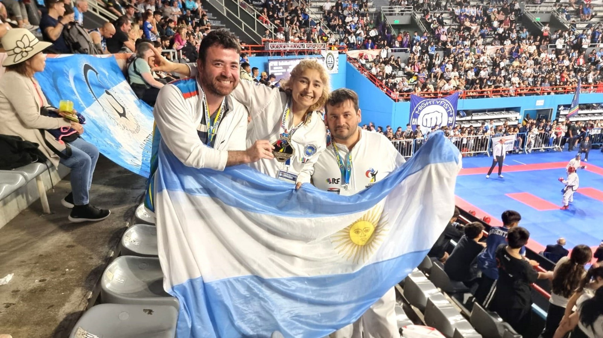 La comodorense Sáez se corona campeona en la Copa del Mundo de Taekwondo ITF