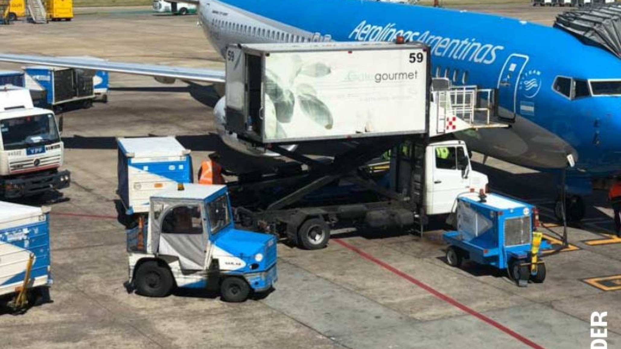 Las Fuerzas de Seguridad habilitadas para brindar servicios de rampa en aeropuertos