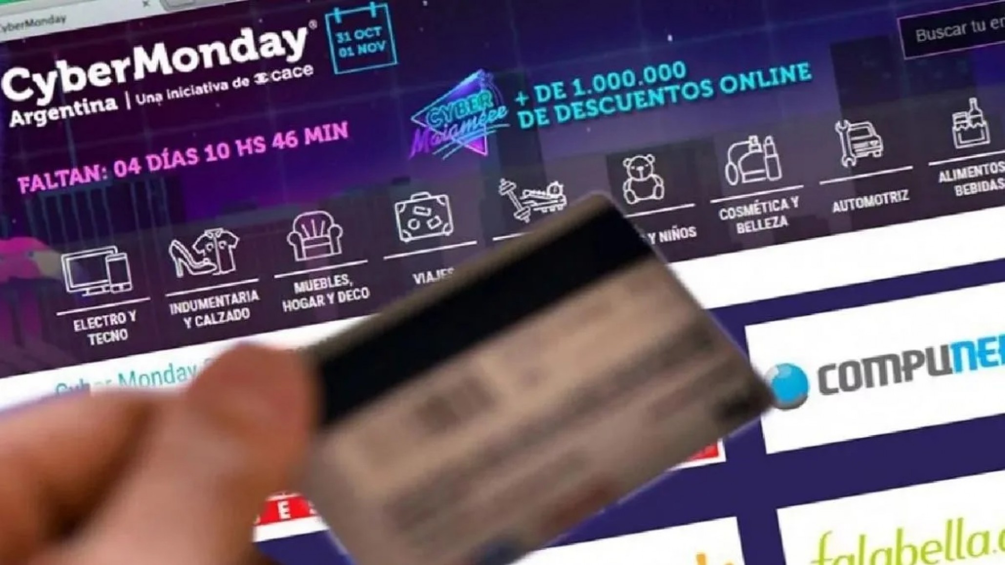 Récord de visitas y compras online en el CyberMonday: top más buscados