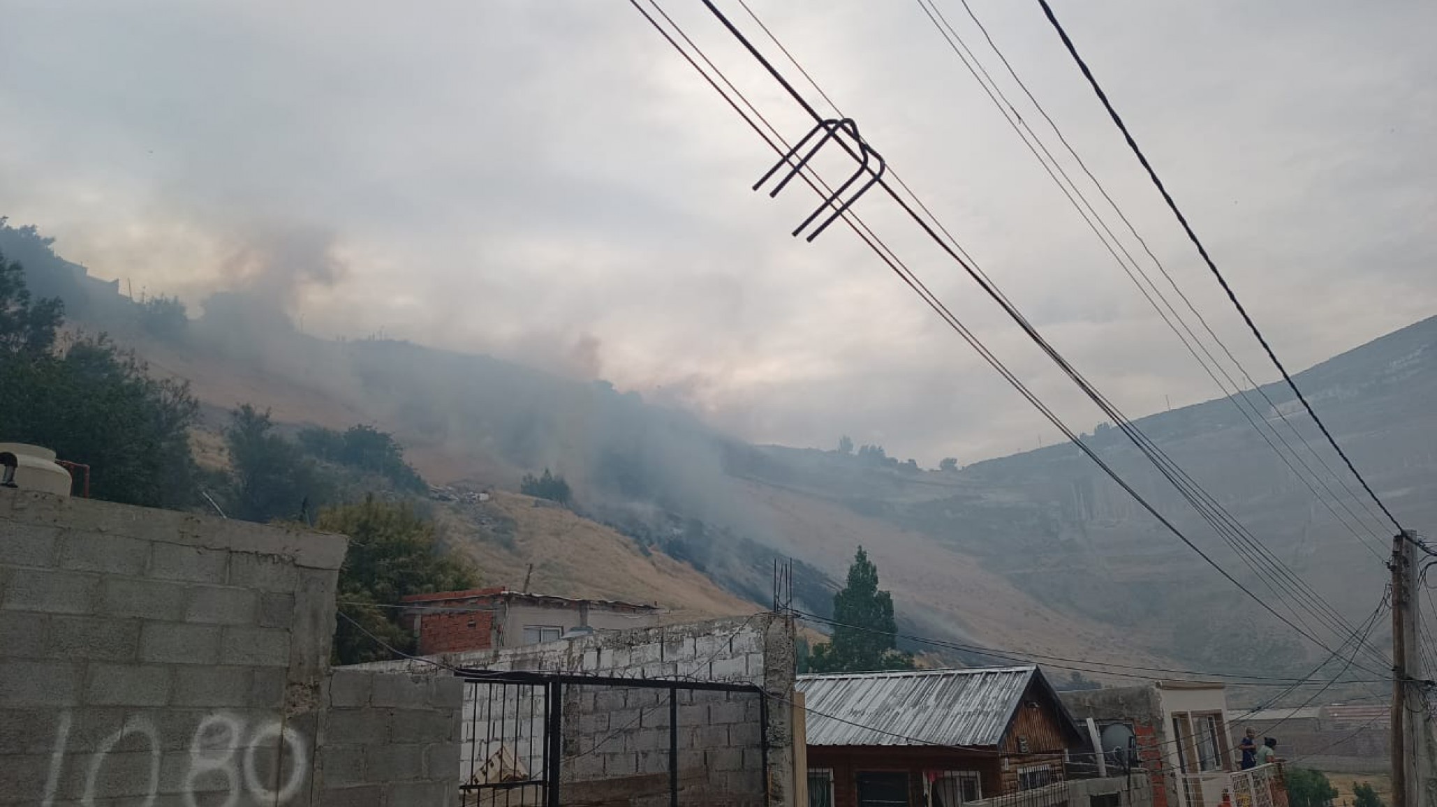 Incendio en Rincón del Diablo