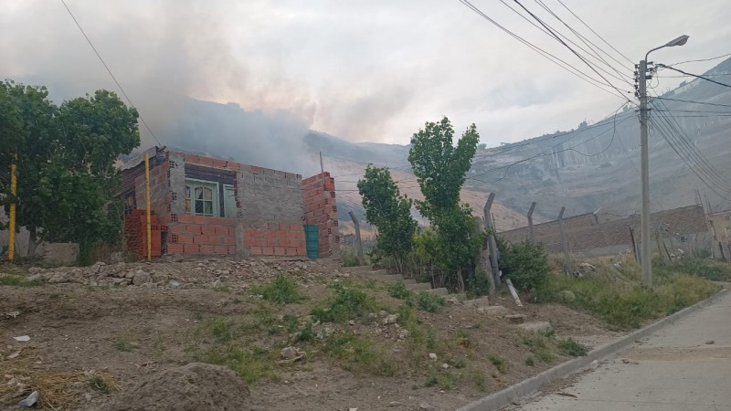 Dos detenidos por el incendio de pastizales