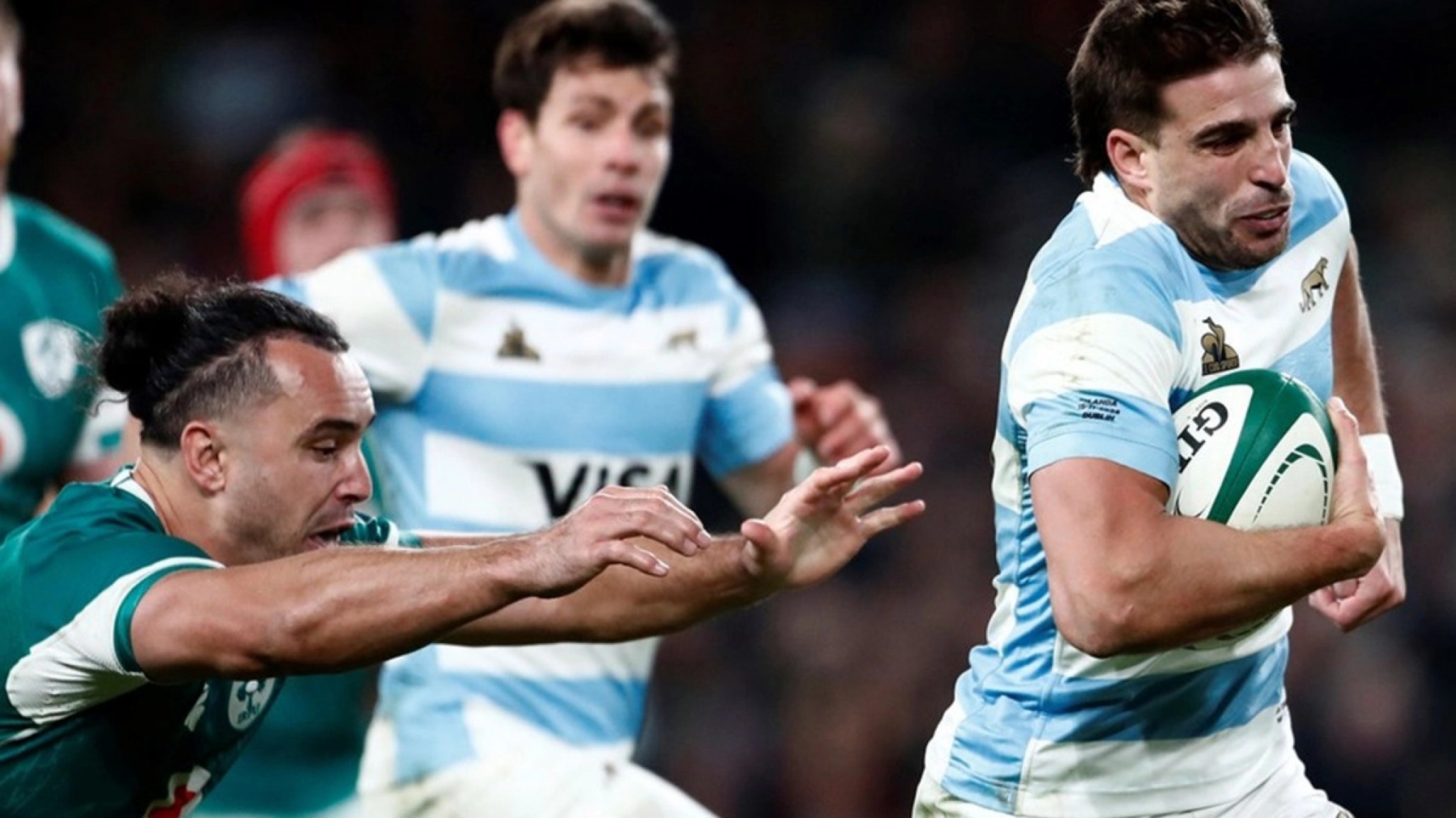 Los Pumas perdieron ante Irlanda por 22-19 en Dublín