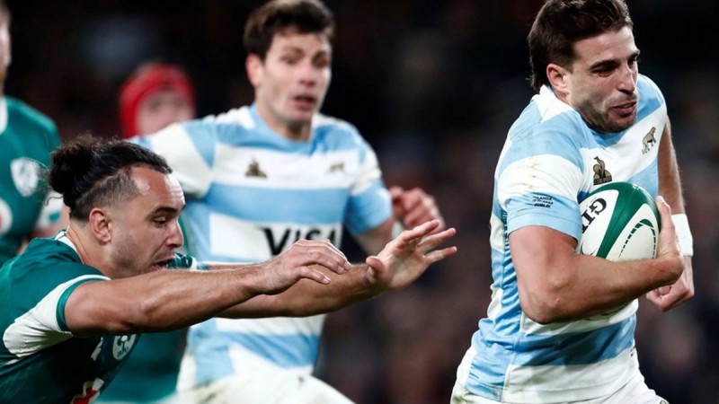 Los Pumas perdieron ante Irlanda por 22-19 en Dublín