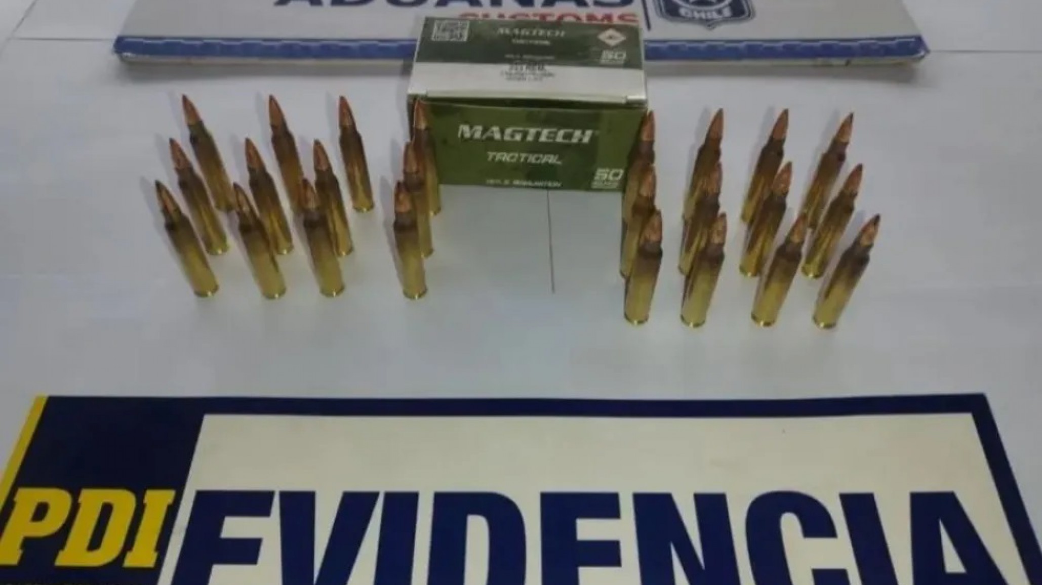 Un argentino intentó ingresar a Chile con una importante cantidad de proyectiles en el auto