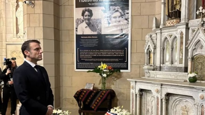 La hija de Esther Balestrino sobre la visita de Macron: "Un reconocimiento a las víctimas de desaparición forzada"