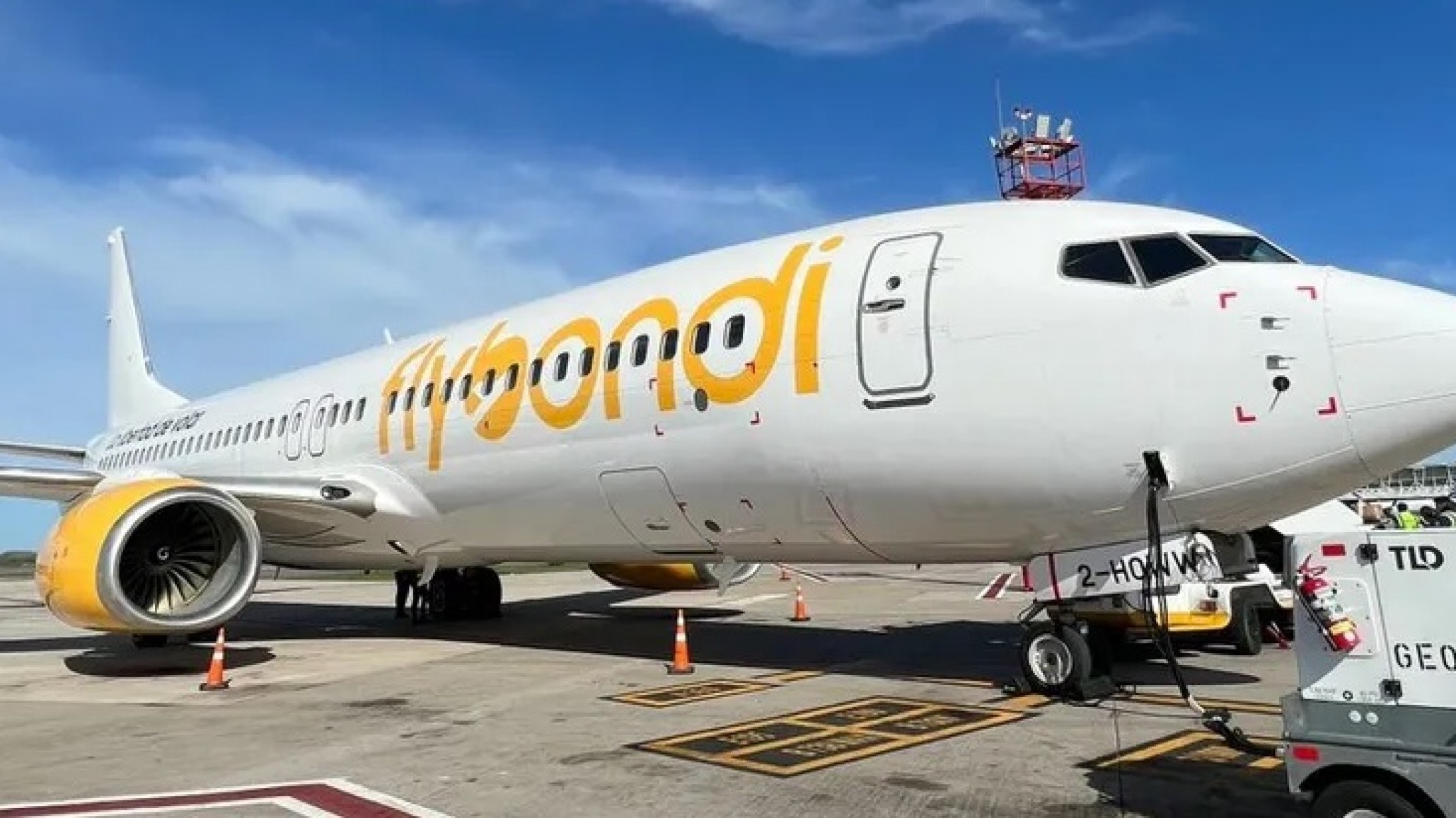Un avión de Flybondi tuvo un aterrizaje de emergencia