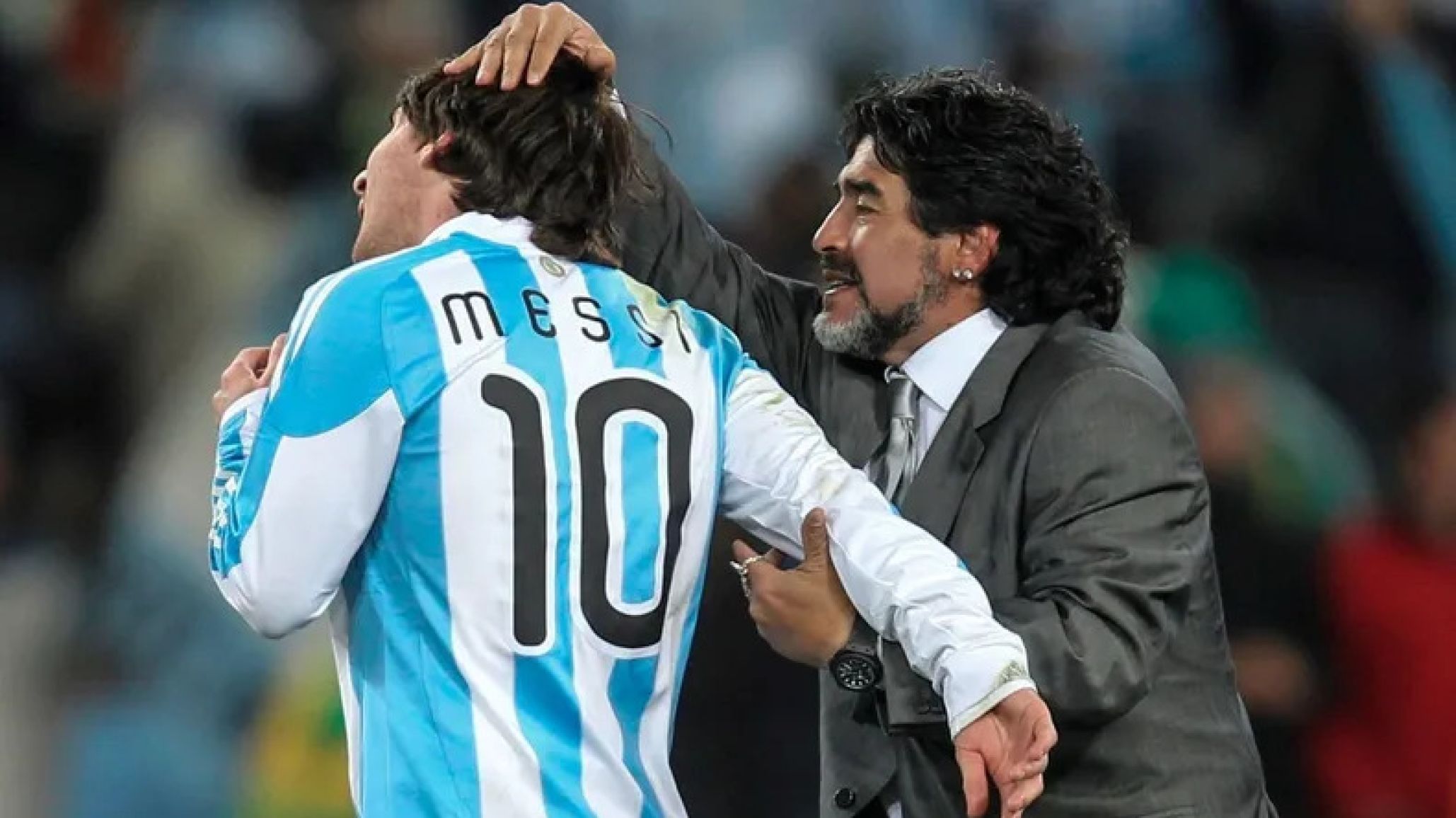 Lionel Messi recordó a Maradona con un emotivo mensaje