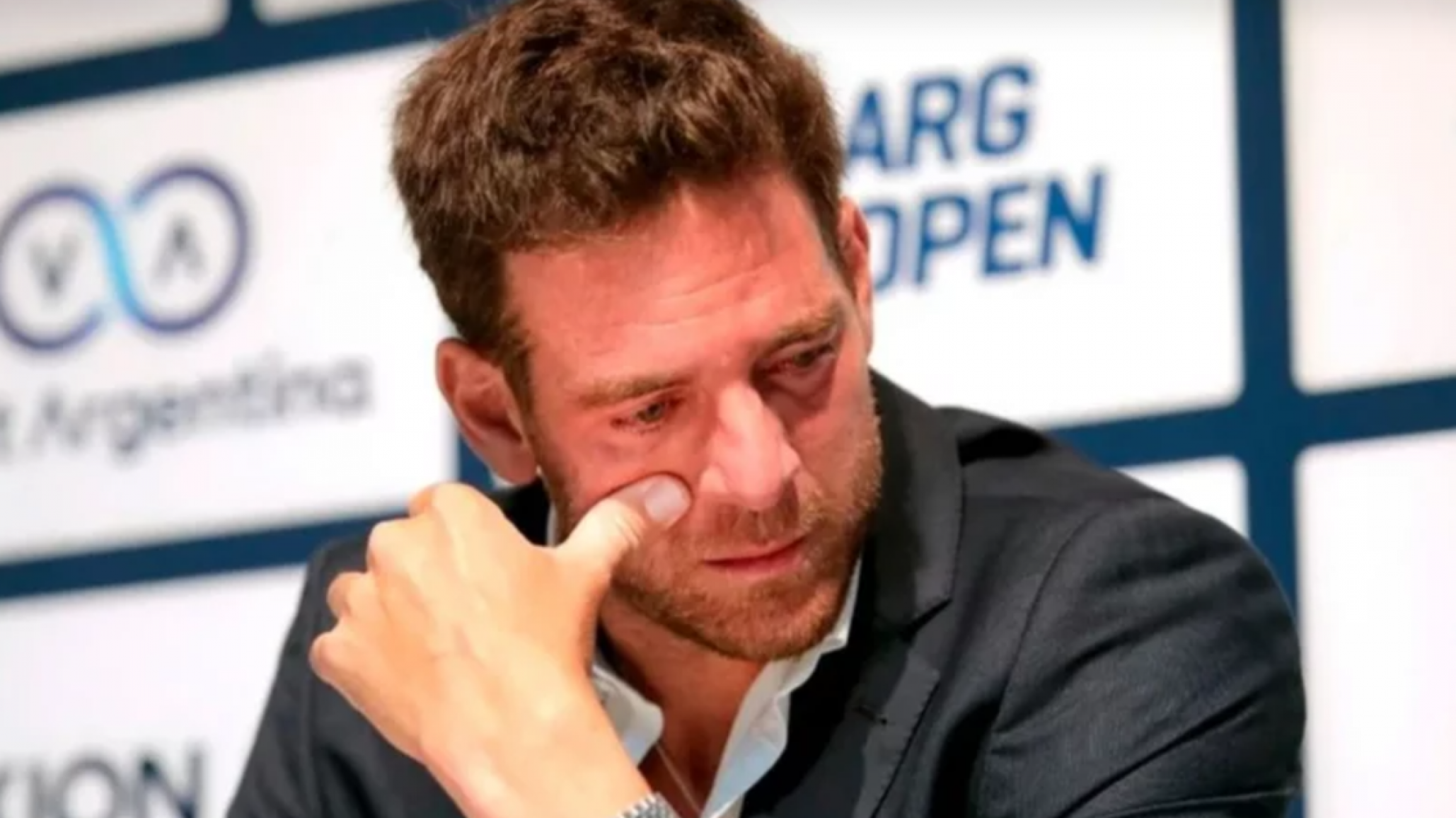 Juan Martín Del Potro habló del sufrimiento detrás de su adiós al tenis: "Es una pesadilla"