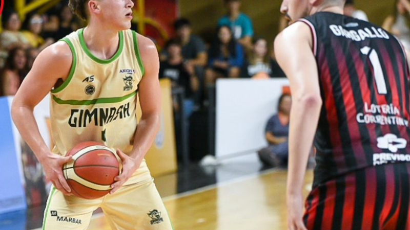 Gimnasia cayó ante San Martín en Corrientes en un ajustado partido de la LNB