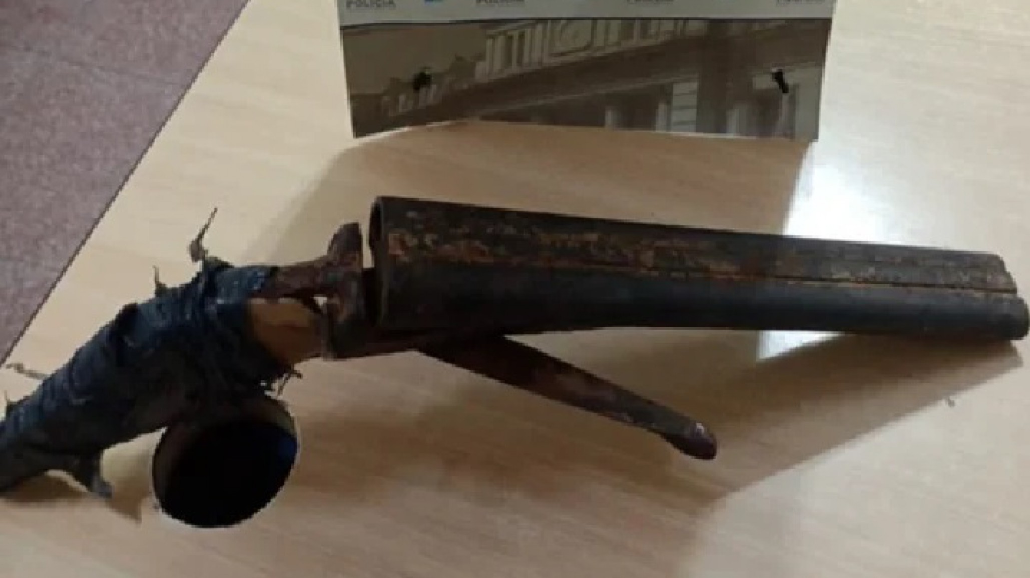 Descubrieron a un niño de 12 años portando una arma "tumbera"