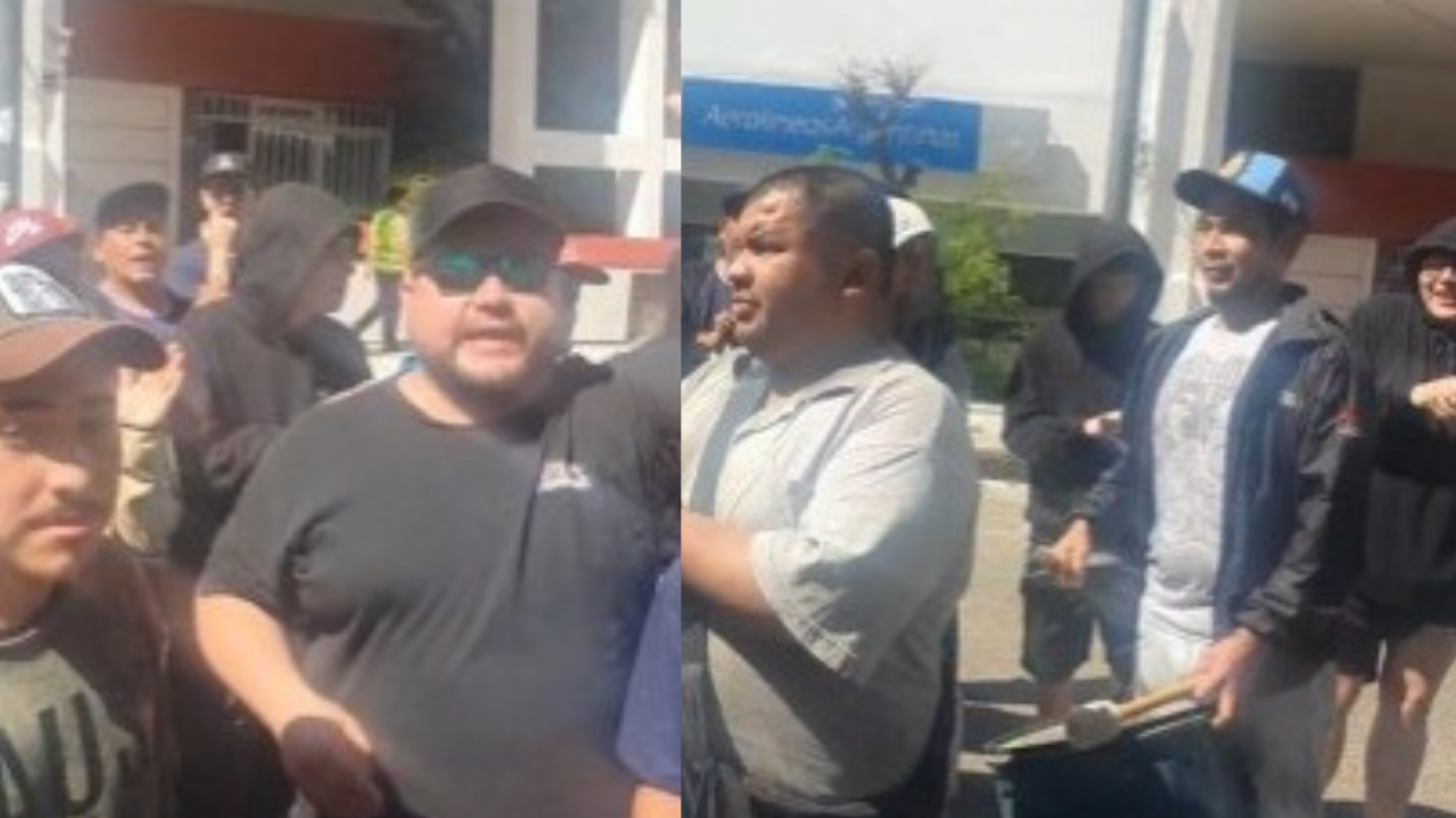 Los becados municipales se manifestaron "Nos vienen a ningunear"