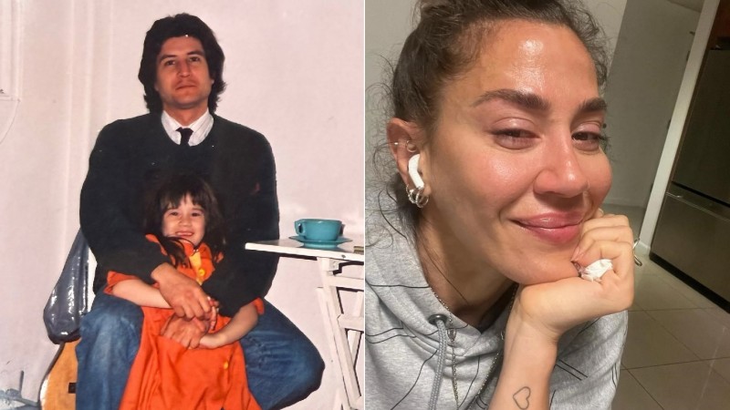 Jimena Barón despidió a su papá con un emotivo mensaje: "aunque hayas sido mi gran incapaz en el amor"