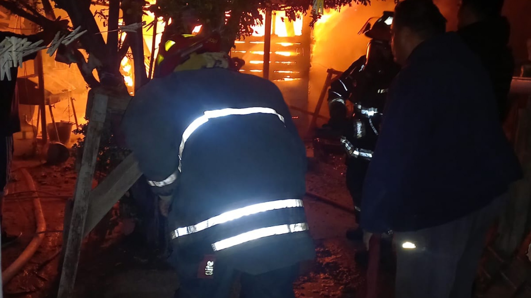 Estaba borracho y habría causado un incendio en su casa