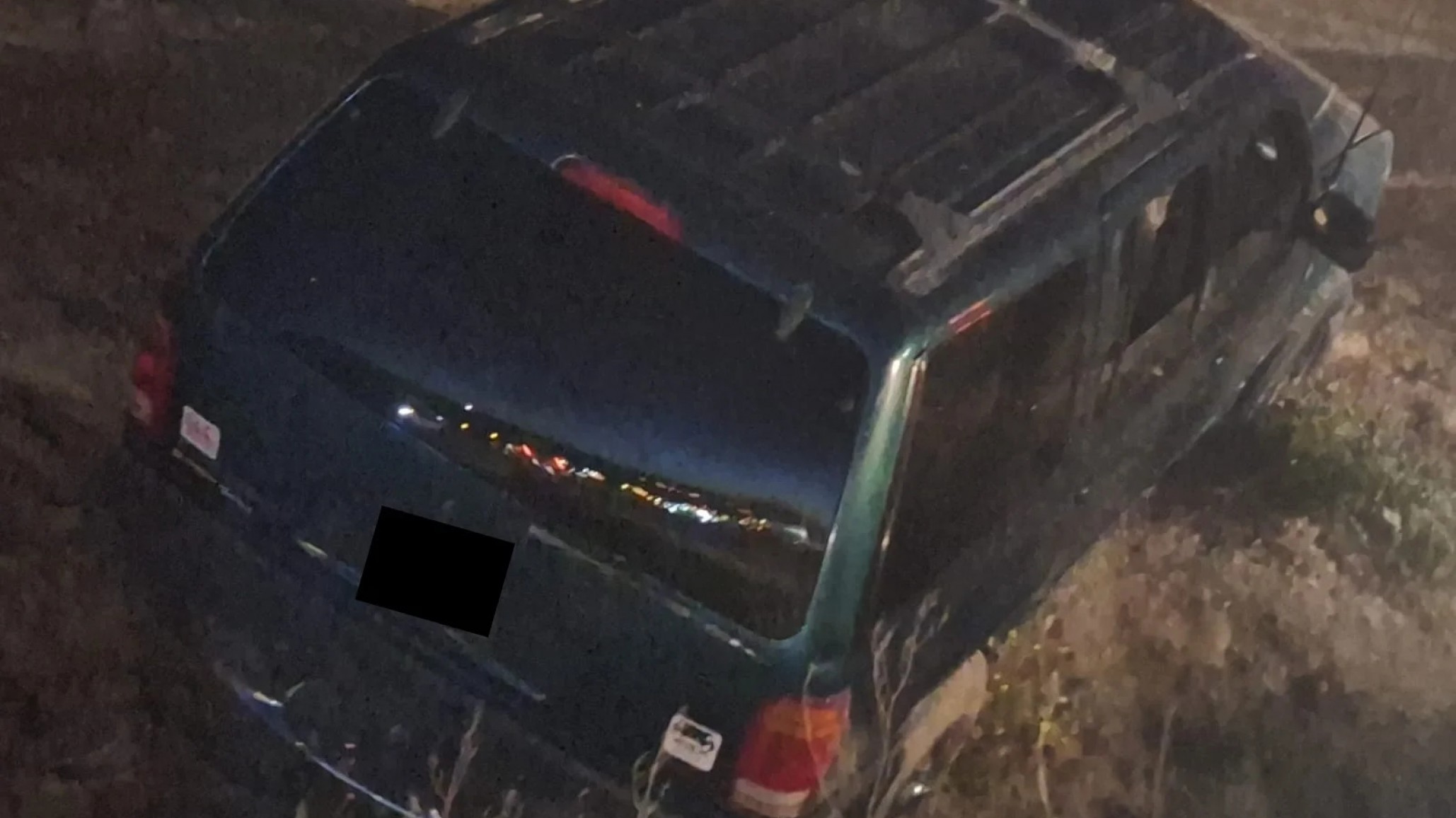 Accidente en el camino Roque González: una camioneta terminó contra el cerro