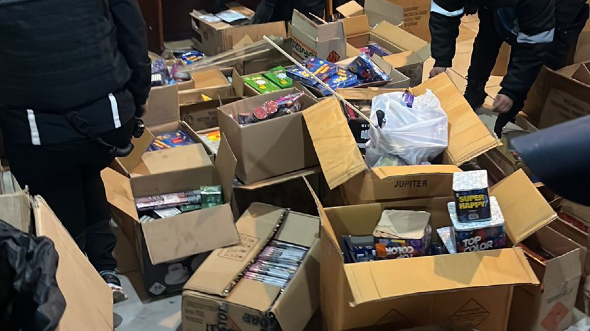 Fredy Vera: "Iniciamos la investigación de oficio tras el gran número de pirotecnia utilizada la noche del 24"