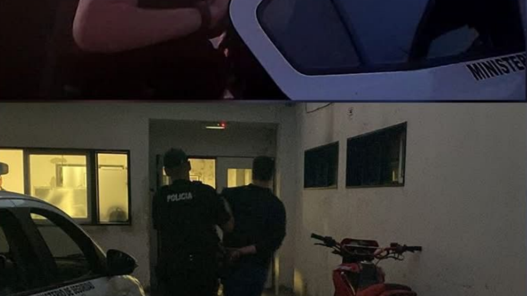 Intentó robar y agredió a una mujer, pero su esposo lo persiguió y lo detuvo