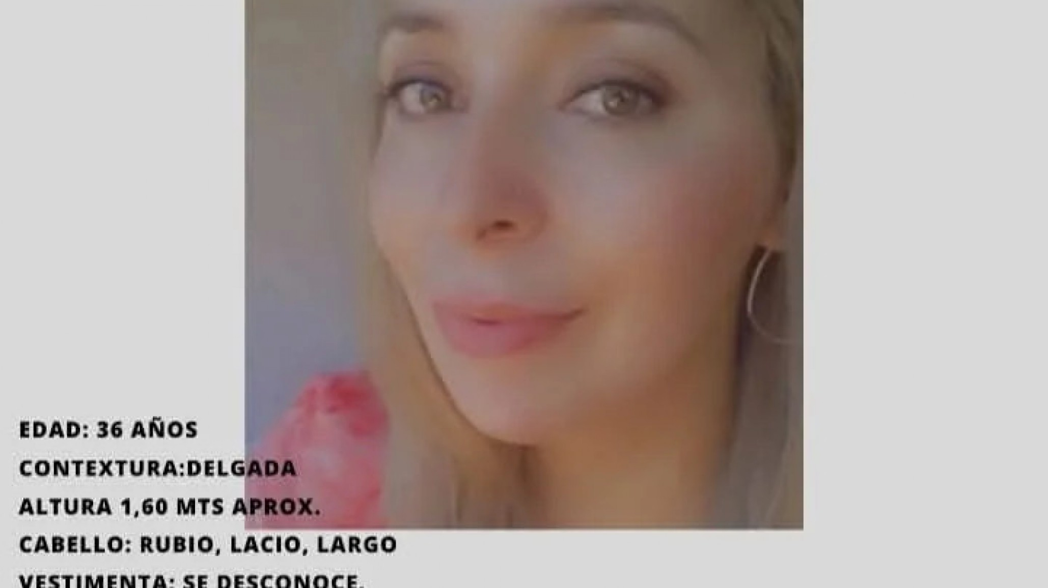 El caso de Mariela Campos: tres años de incertidumbre y búsqueda