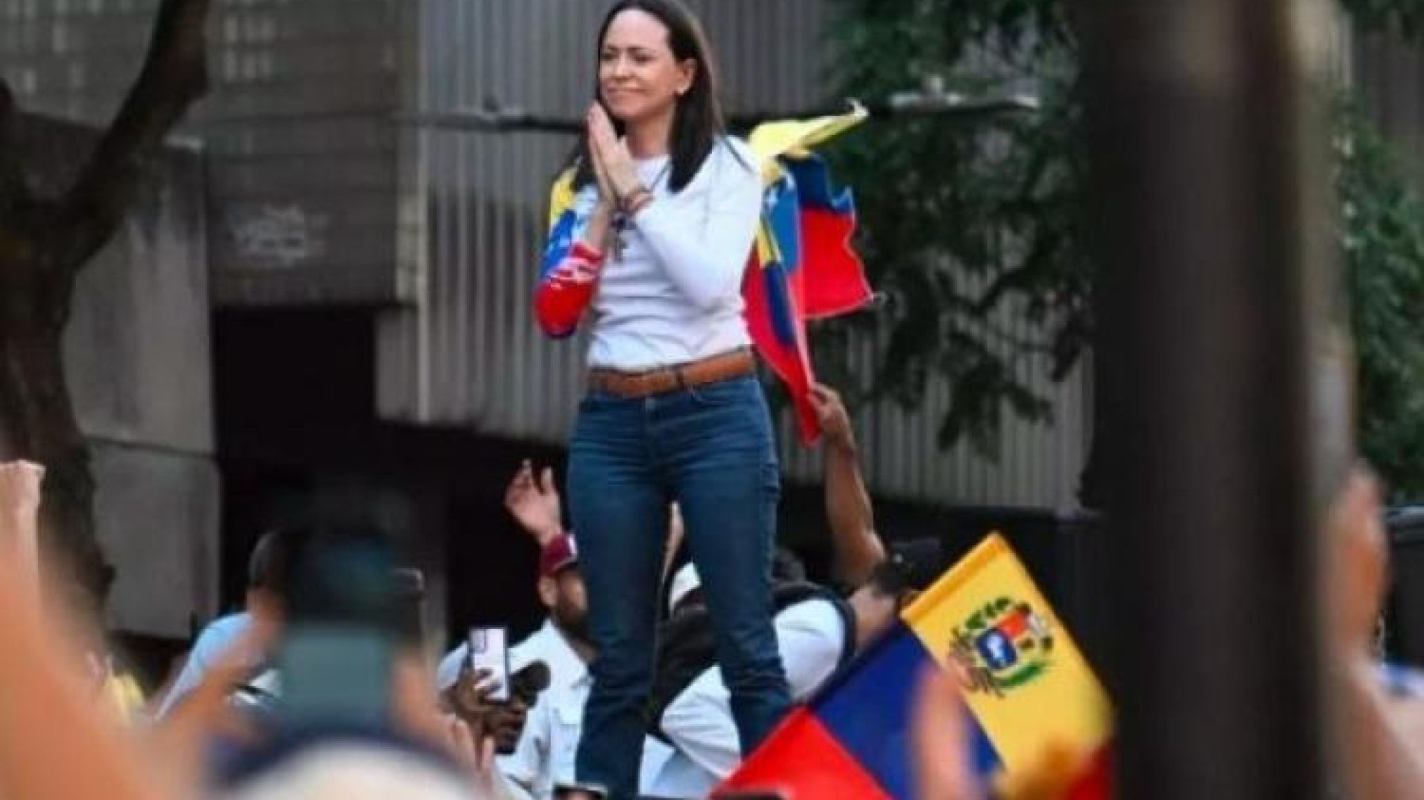 María Corina Machado fue arrestada en Venezuela