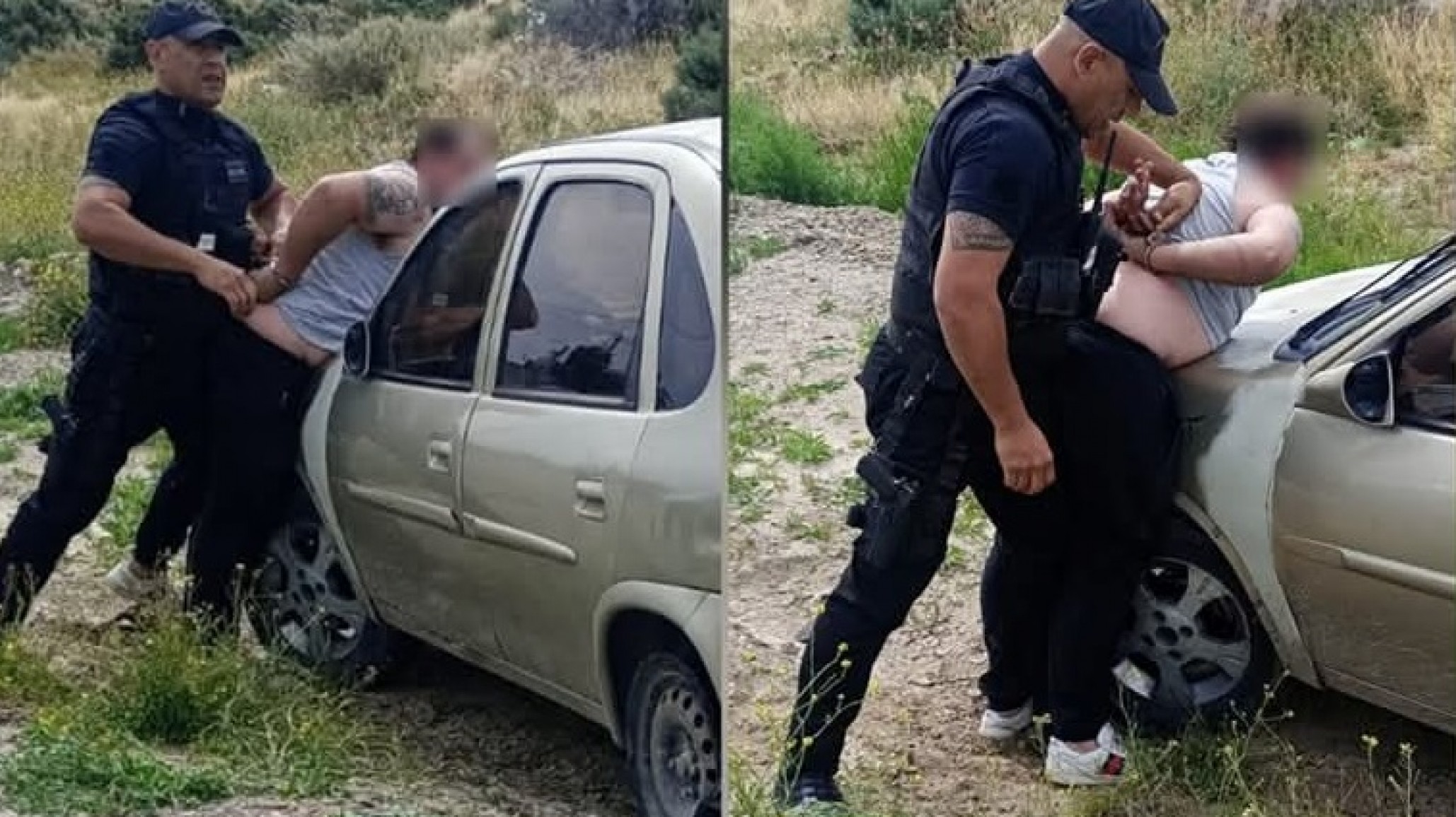 Manejaba en estado de ebriedad, evadió un control y casi atropella a un peatón en Km.8