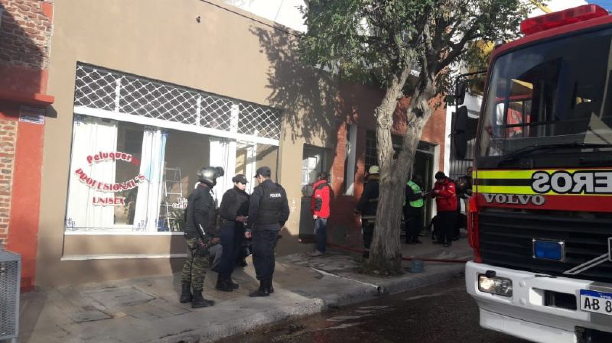 Se incendió un departamento en pleno centro