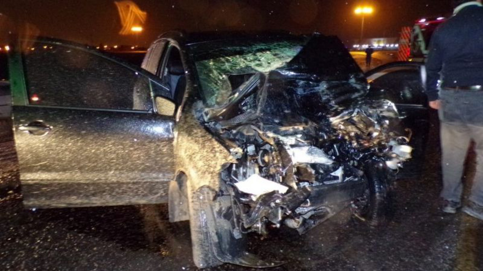 Un hombre murió tras un fuerte choque en la Ruta 3