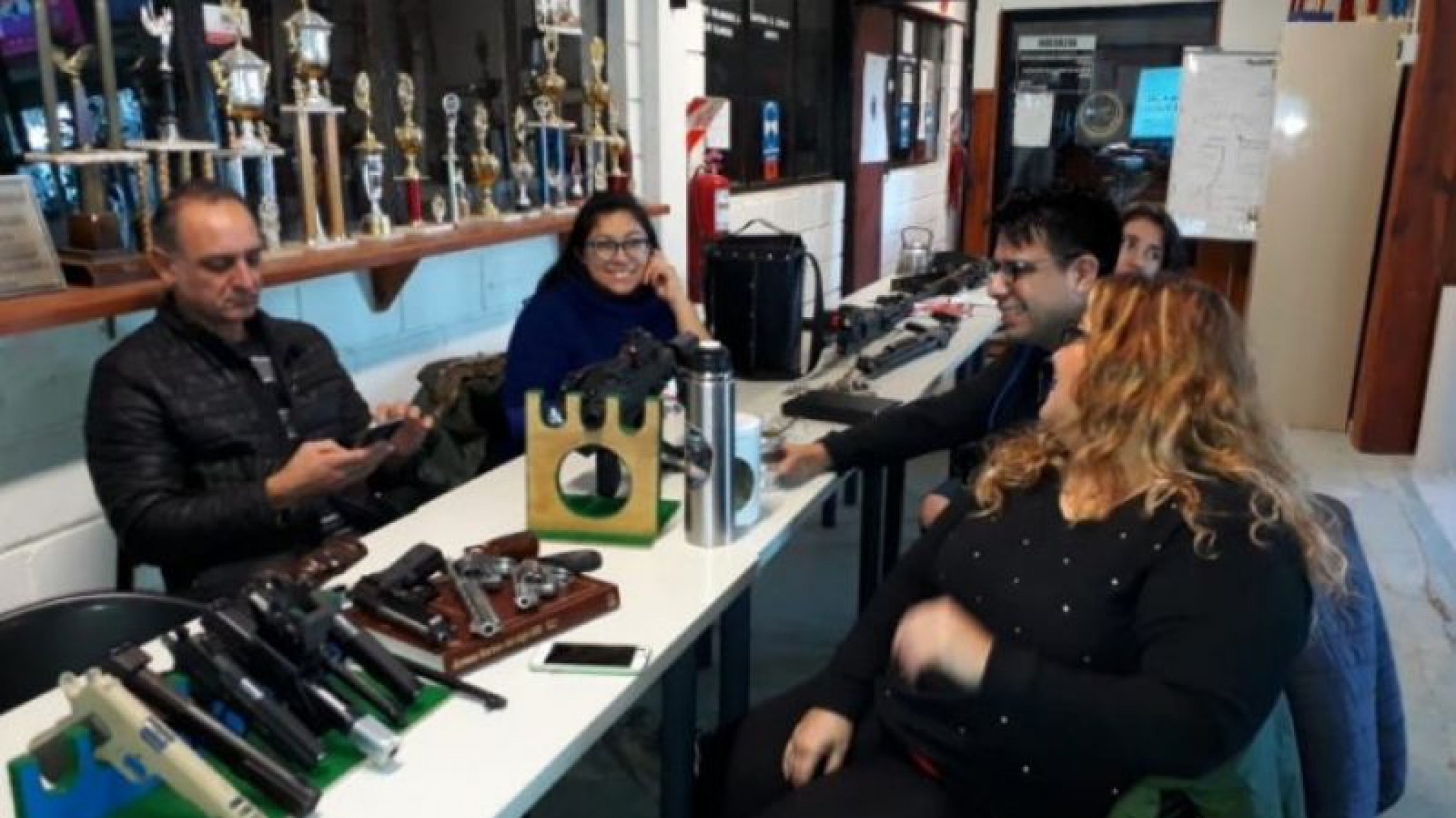 Se realizó un Curso Introductorio a las Armas de Fuego y al Tiro