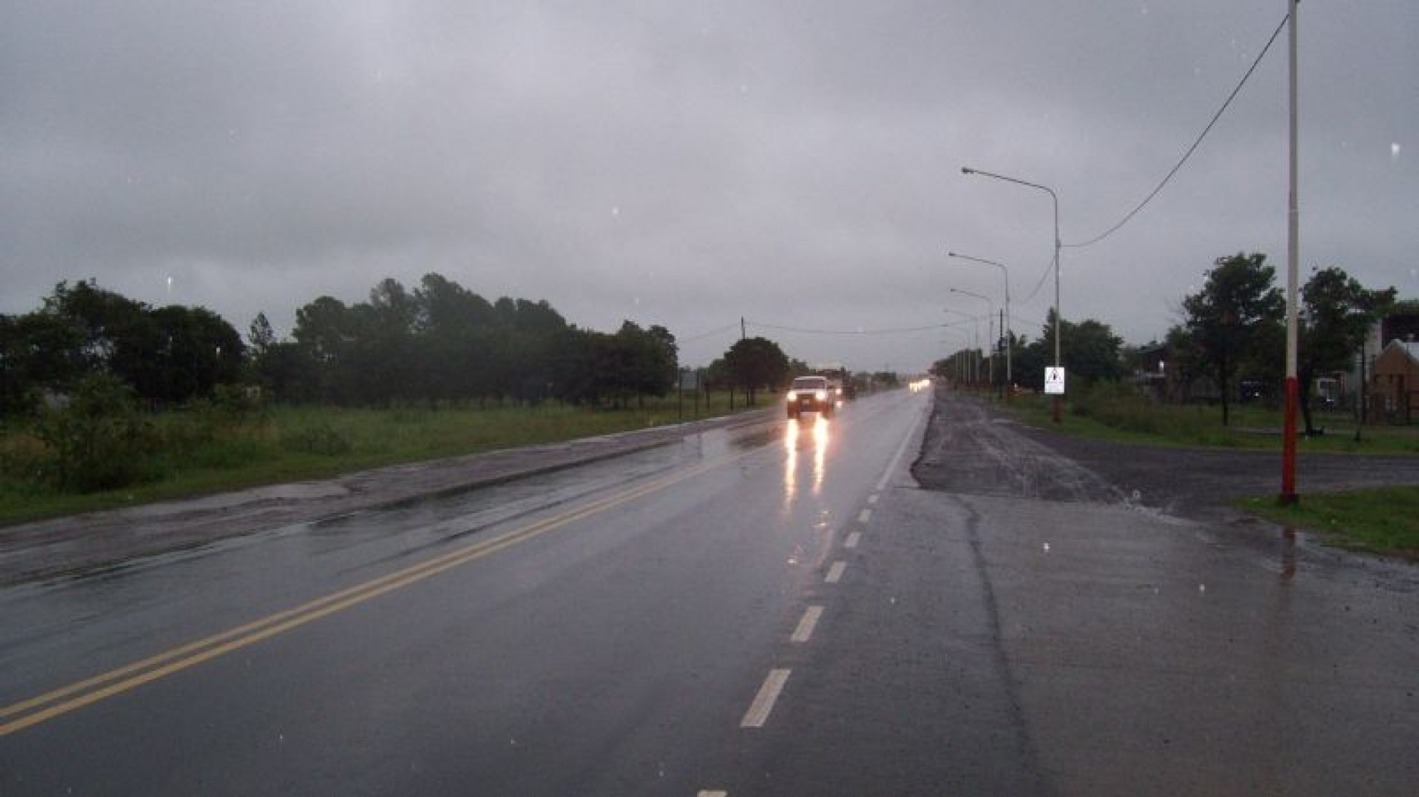 Estado de las rutas: transitar con precaución por neblina y viento