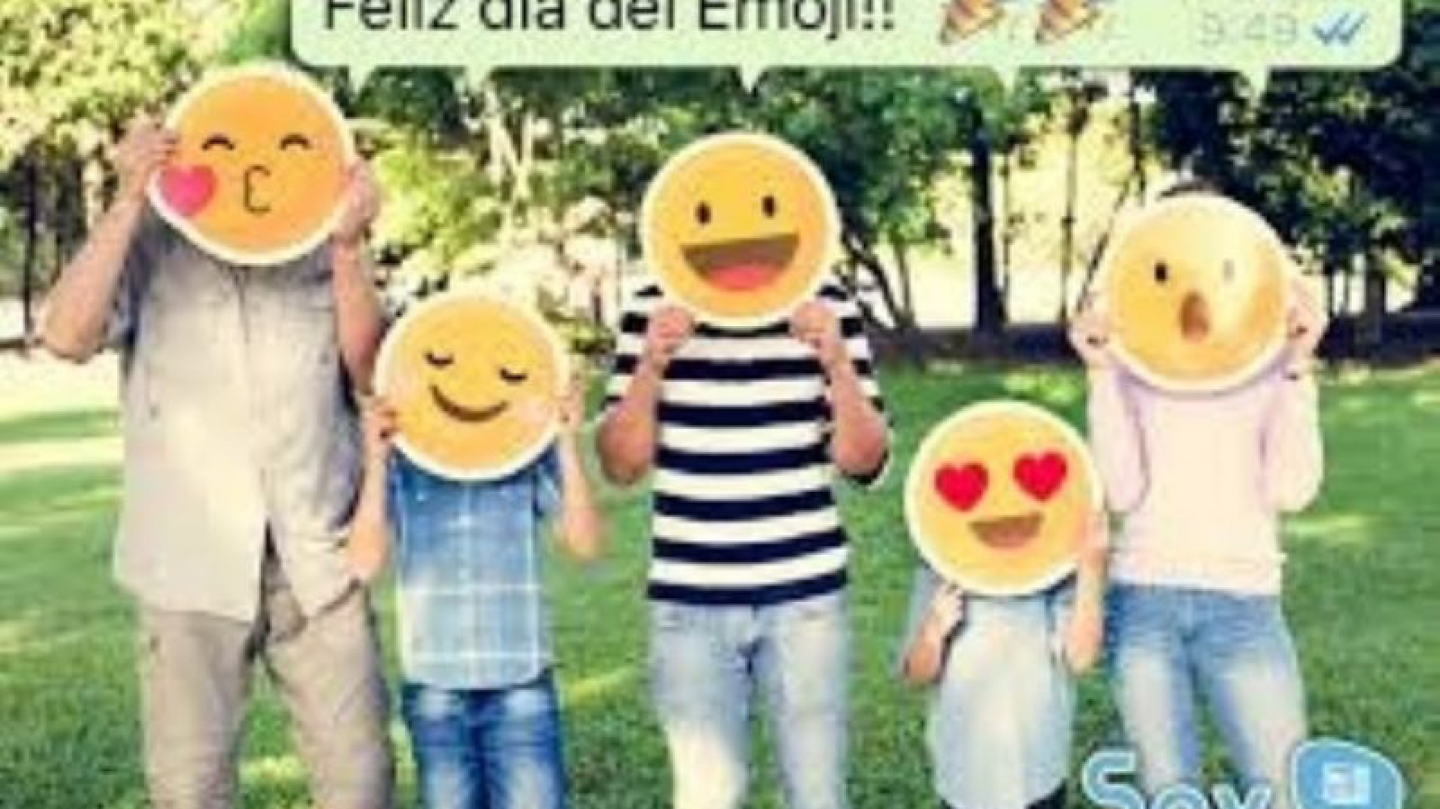 Carita feliz: hoy se celebra el día mundial del emoji