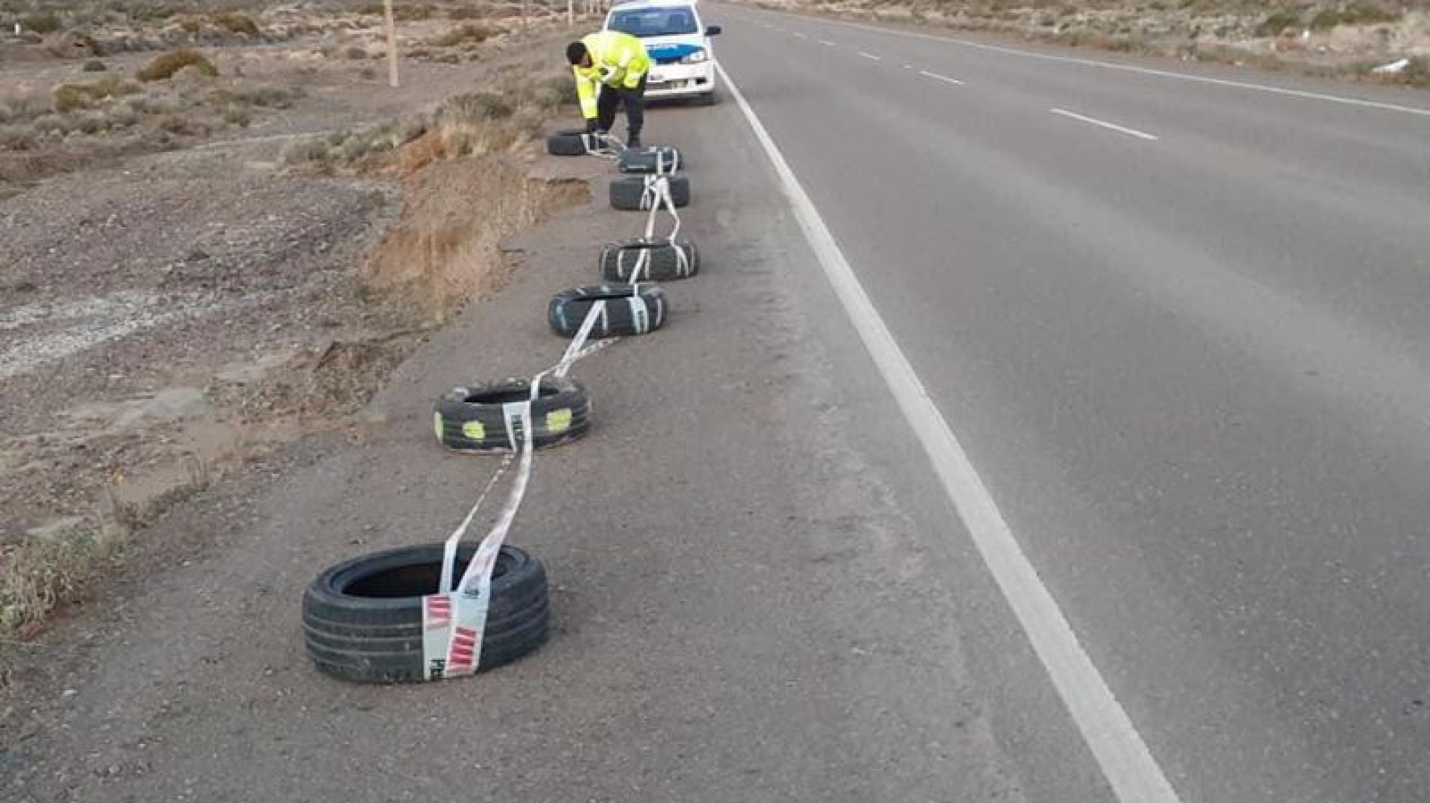 Piden precaución para transitar por la ruta 39 entre Diadema y La Planchada