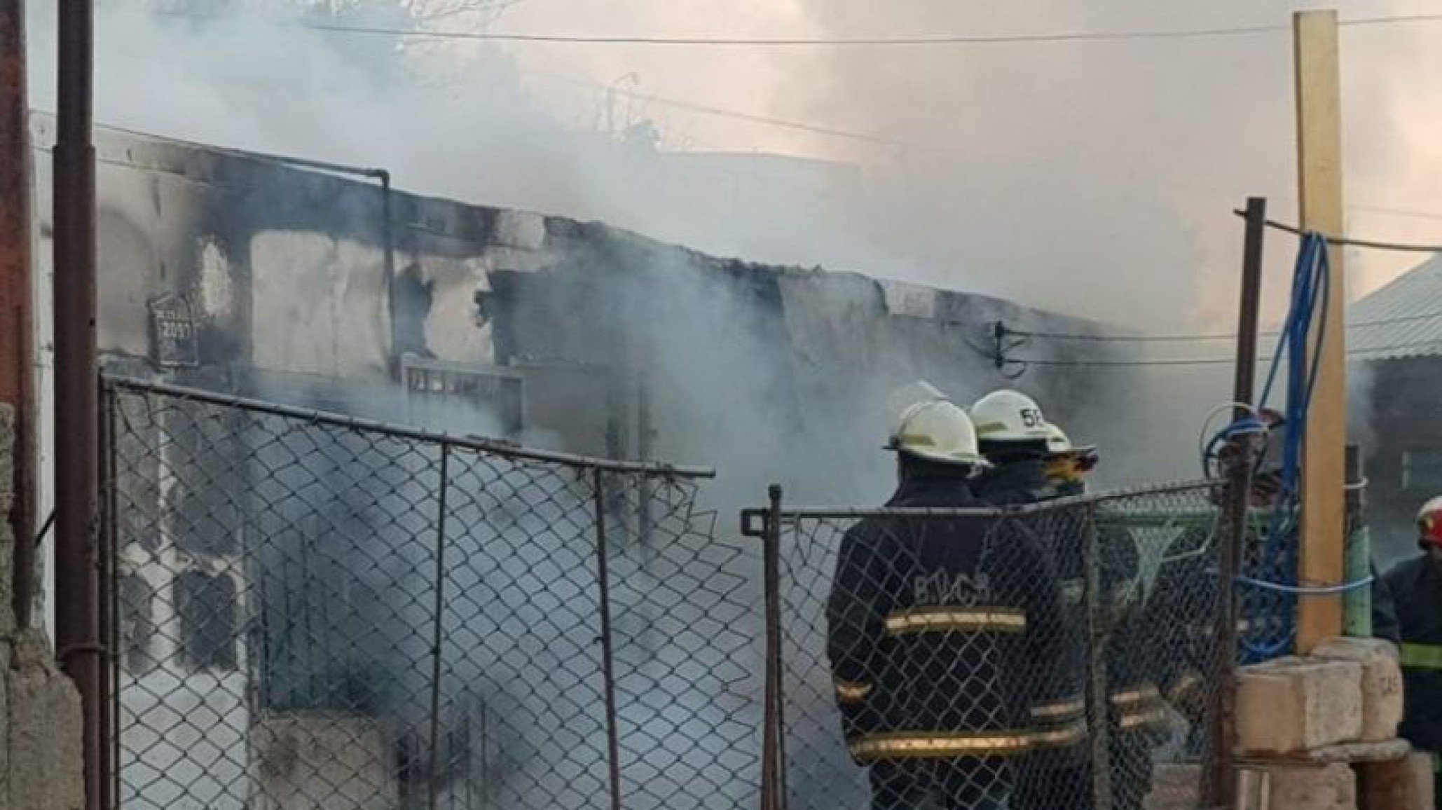 En horas de la noche se incendió una vivienda en el barrio Las Américas