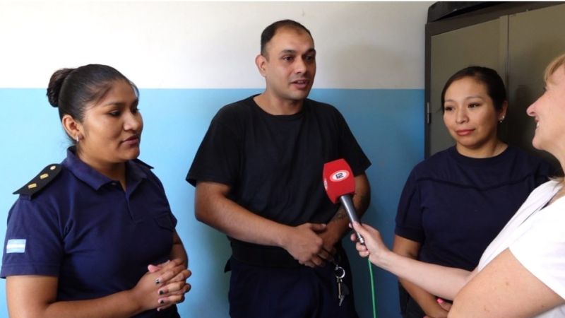 Policías le salvaron la vida a una beba: "Sentí que me volvía el alma al cuerpo"