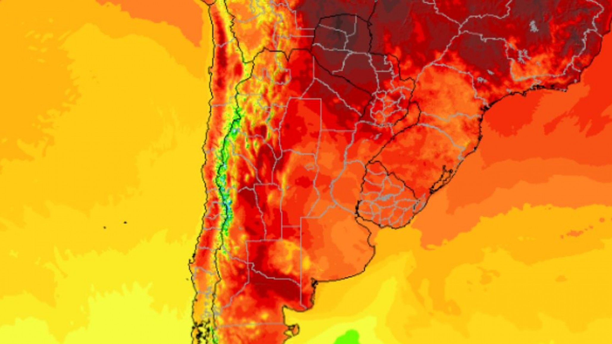 Domo de calor asfixiará a Argentina con temperaturas récord ¿en qué provincias?
