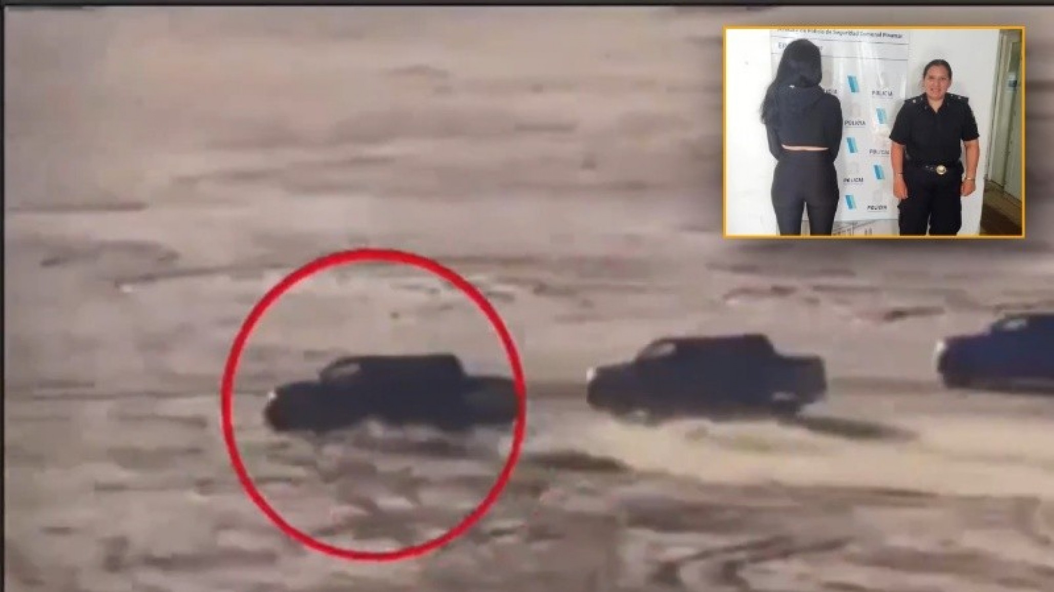 Una joven atropelló a un niño de 8 años con un UTV, se escapó y terminó detenida