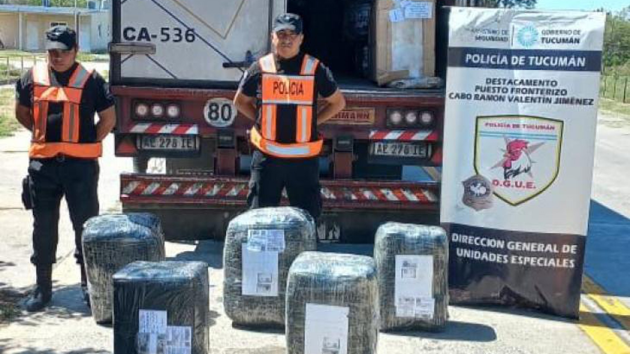 Incautaron 150 kilos de hojas de coca valuados en $6 millones
