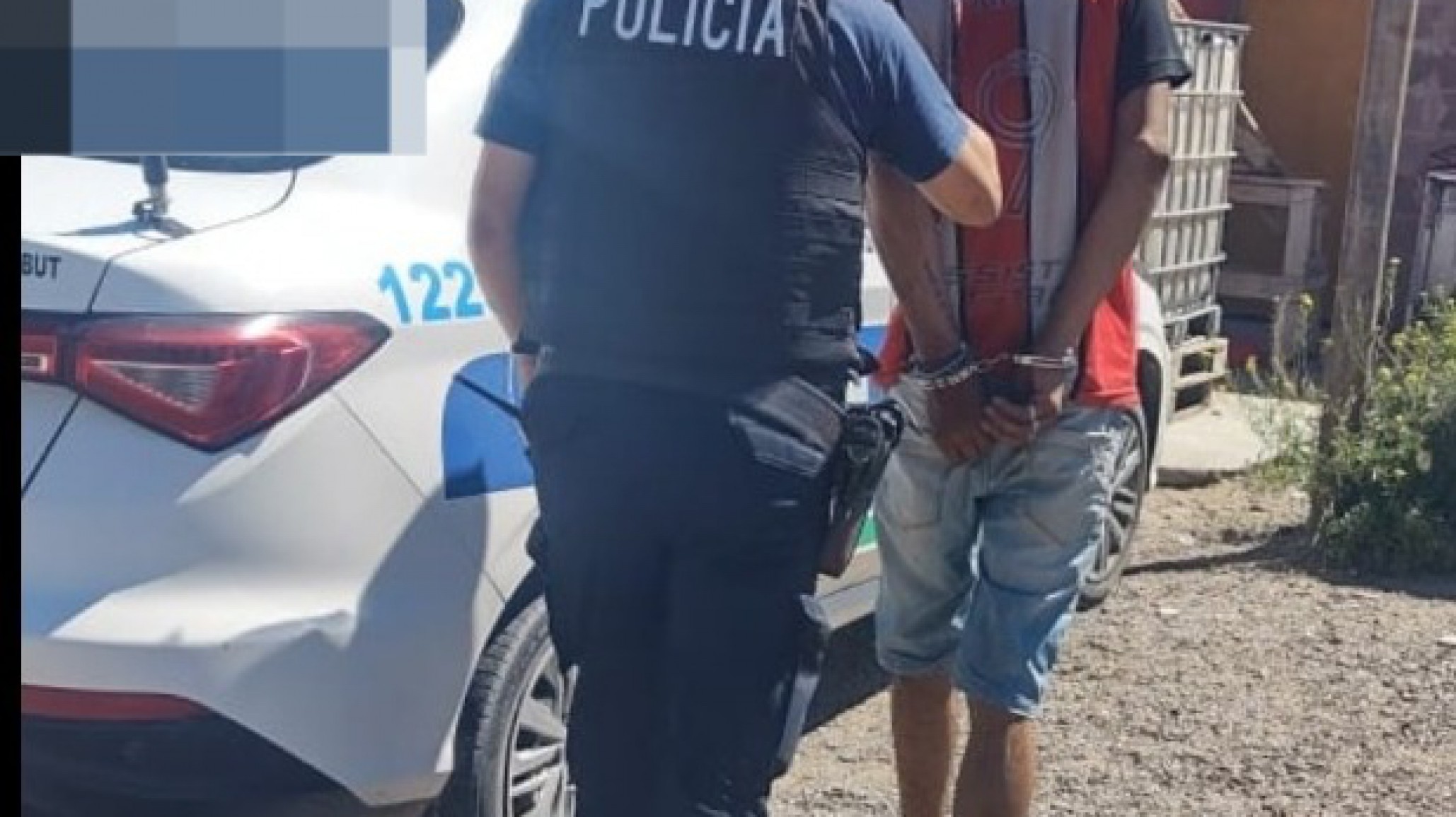 Lo sorprendieron merodeando casas en Rada Tilly: ¡Intentó escapar, pero lo agarraron!