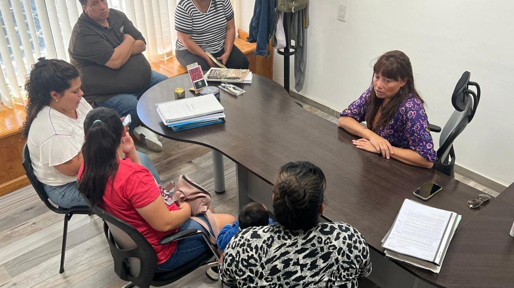 Padres de la escuela Municipal exigen avances en las obras y se reunieron con concejales para interceder ante el Ejecutivo