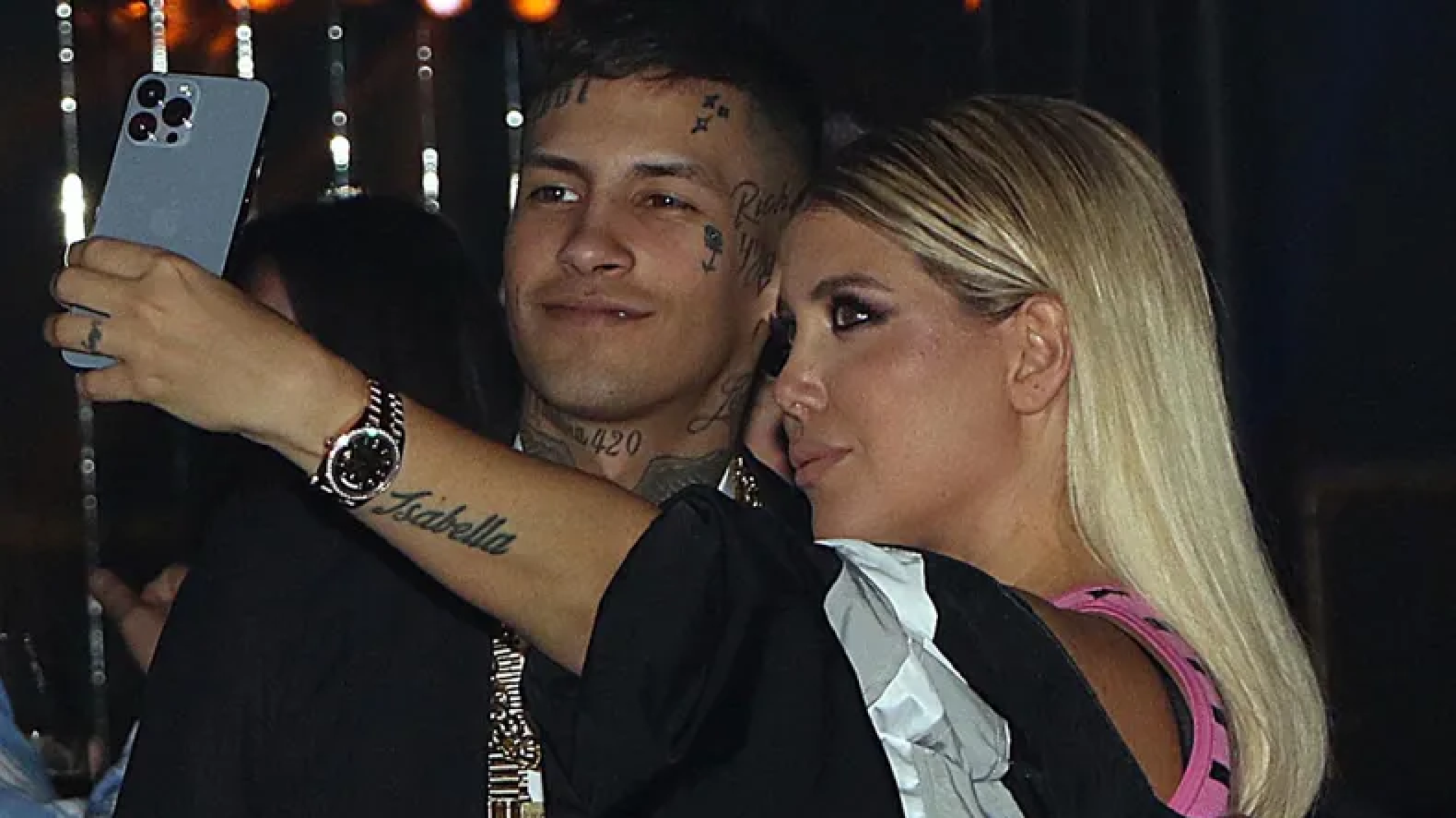 La tremenda respuesta de L-Gante a Wanda Nara por el Día de la Mujer