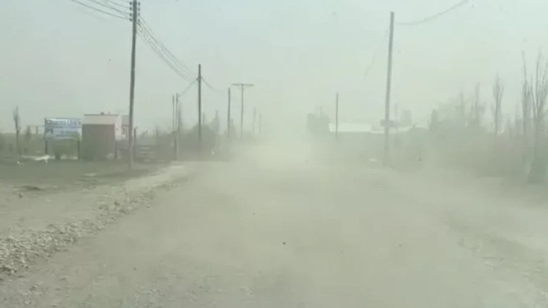 Se viene un lunes con viento fuerte en Chubut: ráfagas de hasta 100 km/h en Comodoro