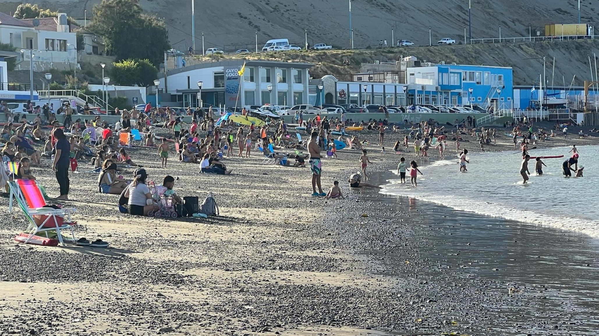 En un febrero otoñal, volvió el veranito a Comodoro