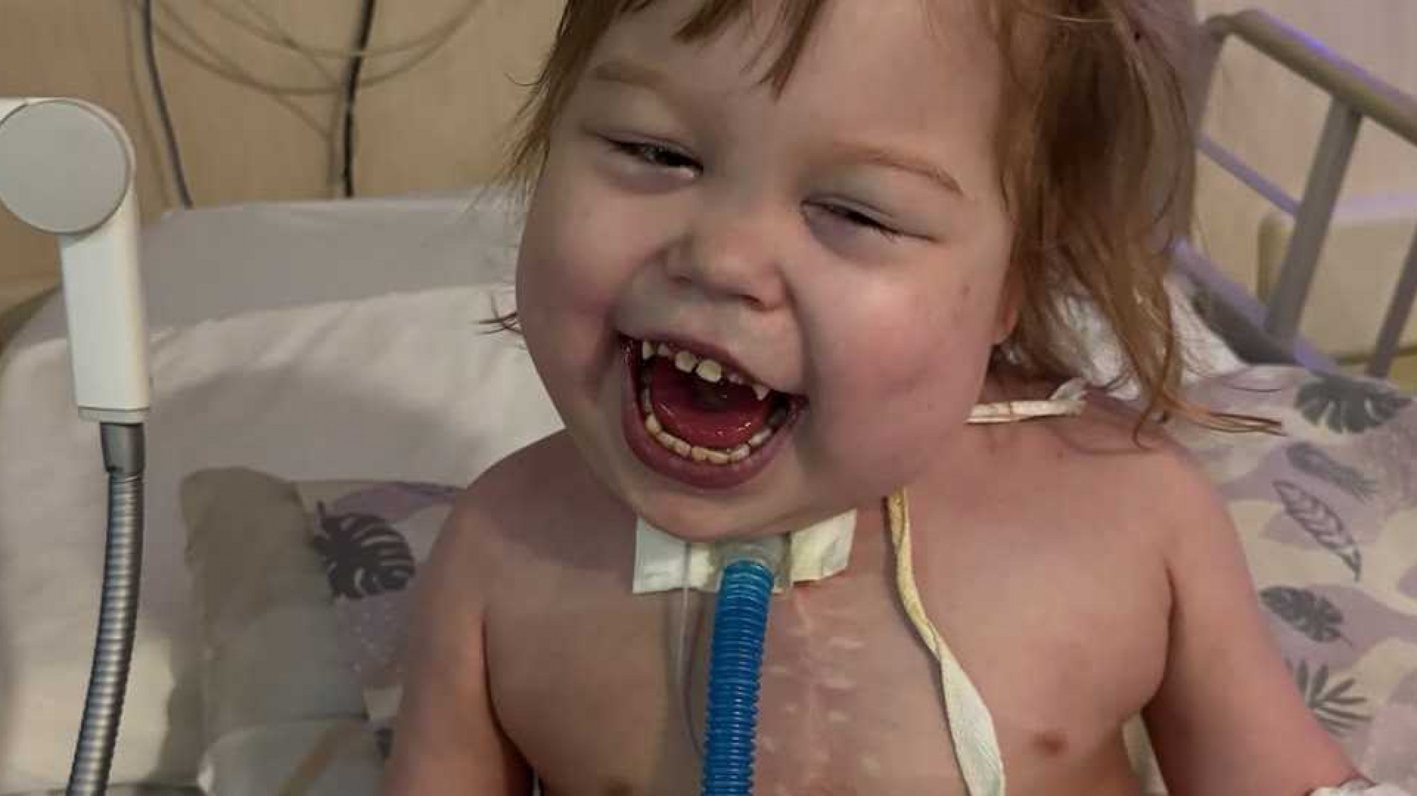 Ekatherina: la nena comodorense que lleva 13 meses en emergencia nacional esperando un corazón: "Ya nos despedimos dos veces y ella sigue adelante"