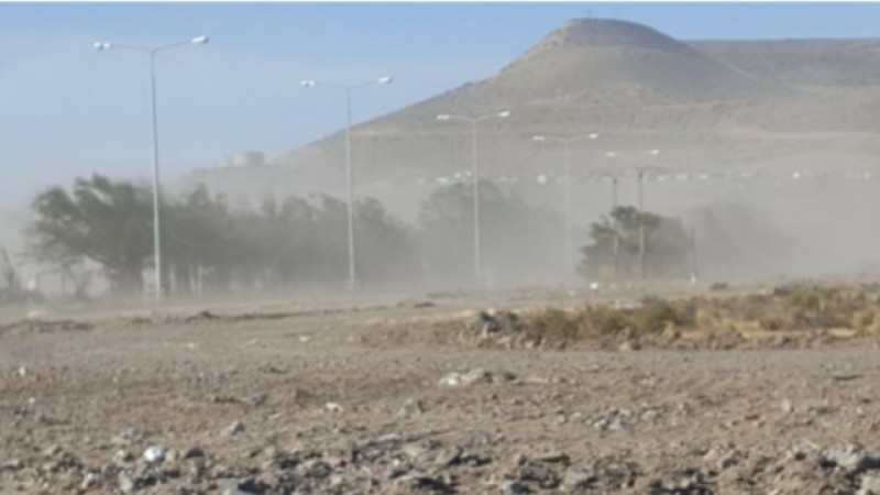 Emiten alerta amarilla por vientos fuertes en Comodoro