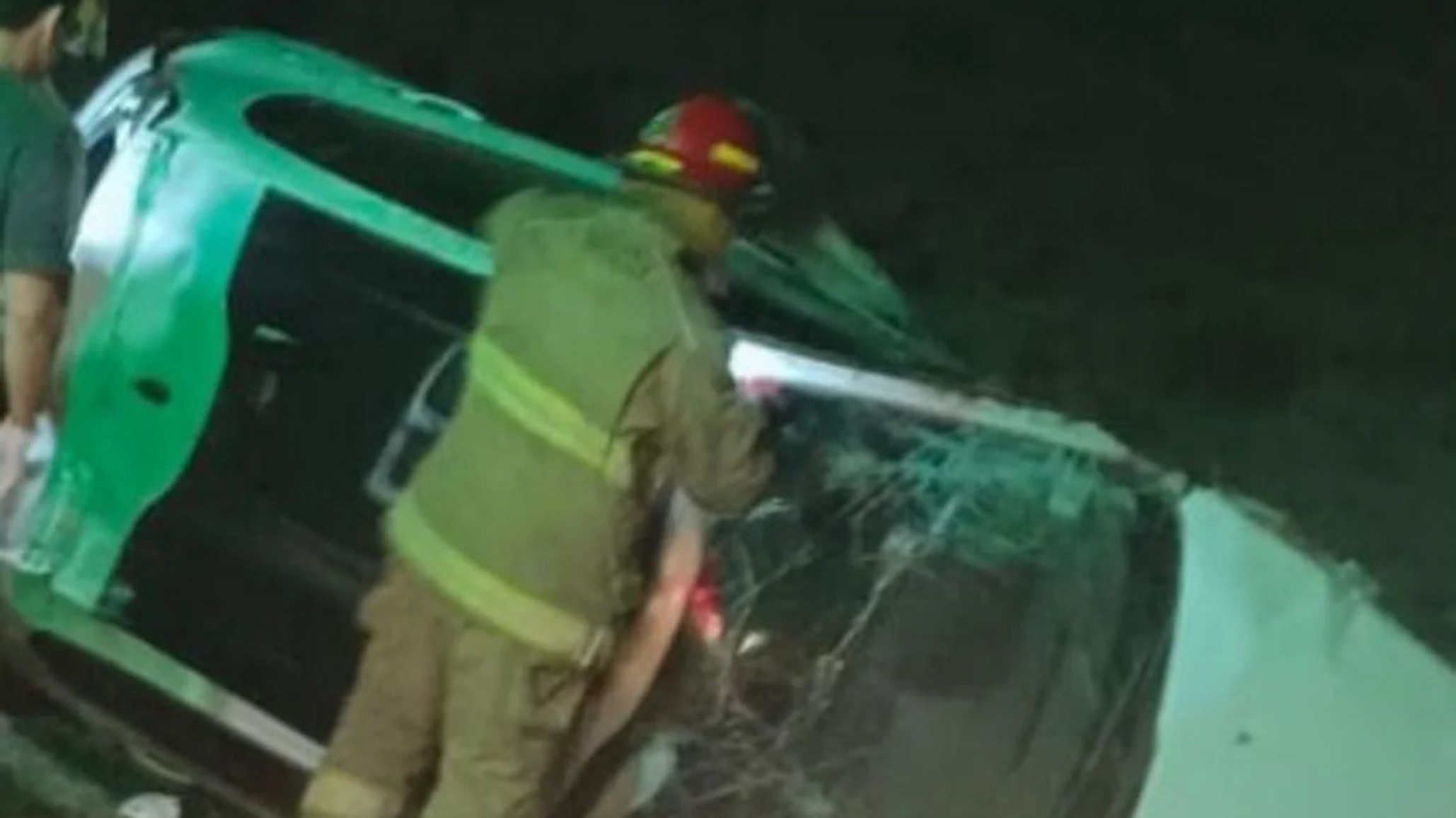 Accidente en la Ruta 26: Dos personas resultaron heridas tras chocar contra un camión