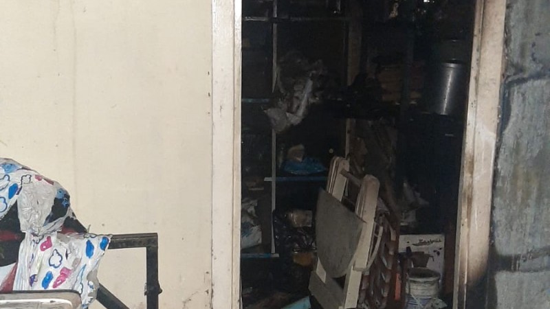 Incendio en pleno centro: Los bomberos pudieron controlar el fuego