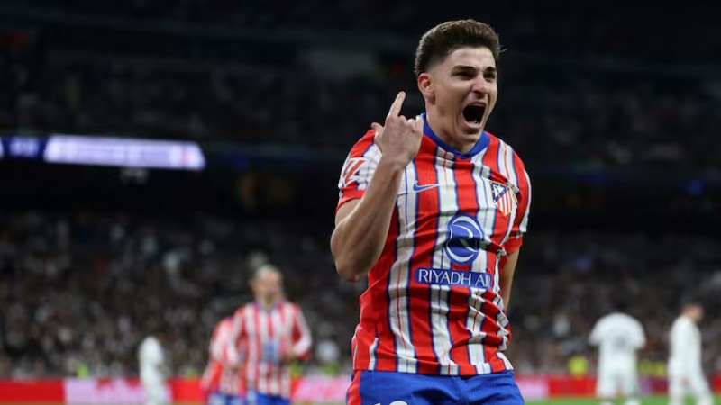 El golazo de Julián Álvarez ante el Real Madrid