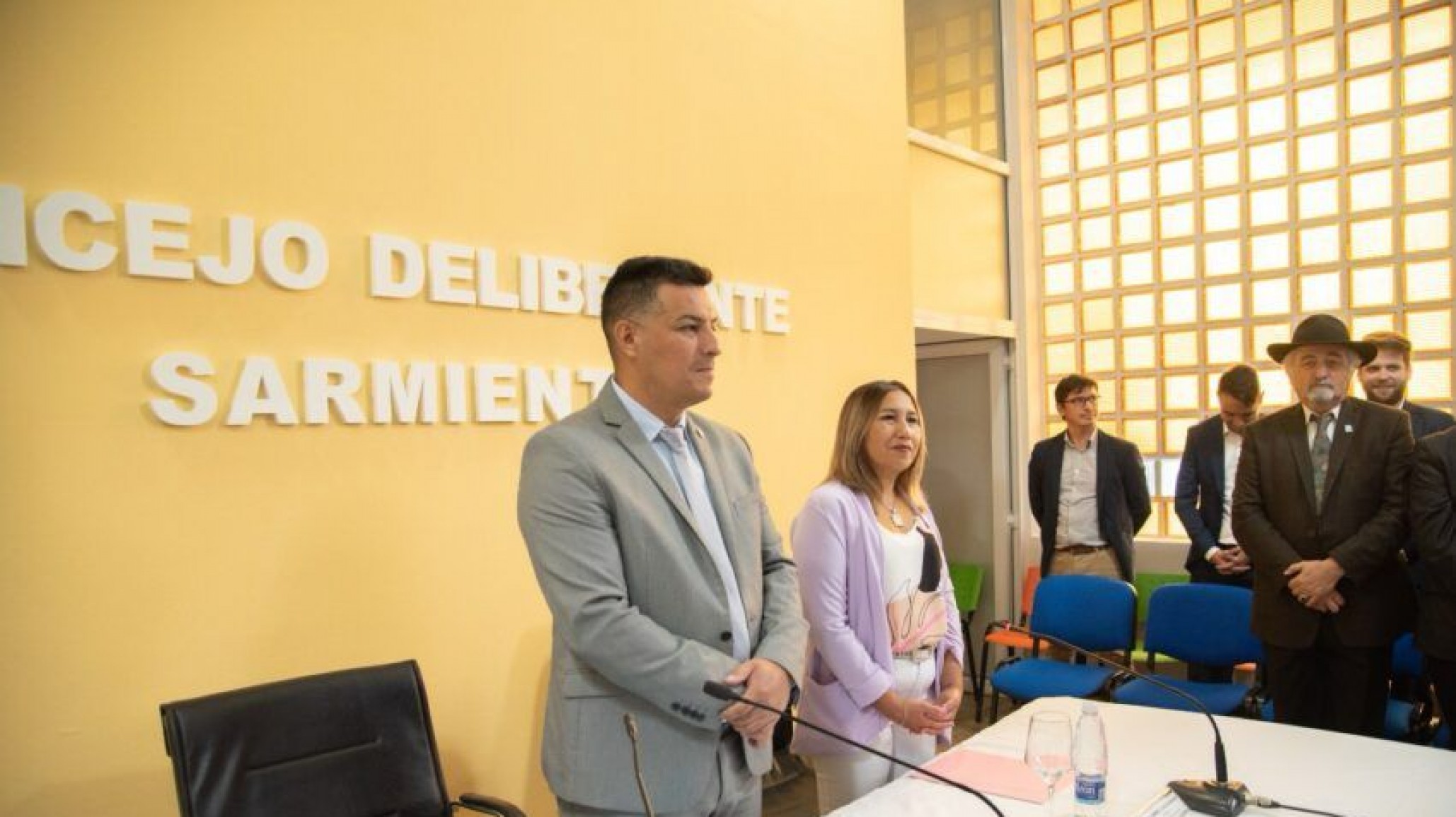 Balochi abre las sesiones en Sarmiento pensando en su candidatura a diputado nacional