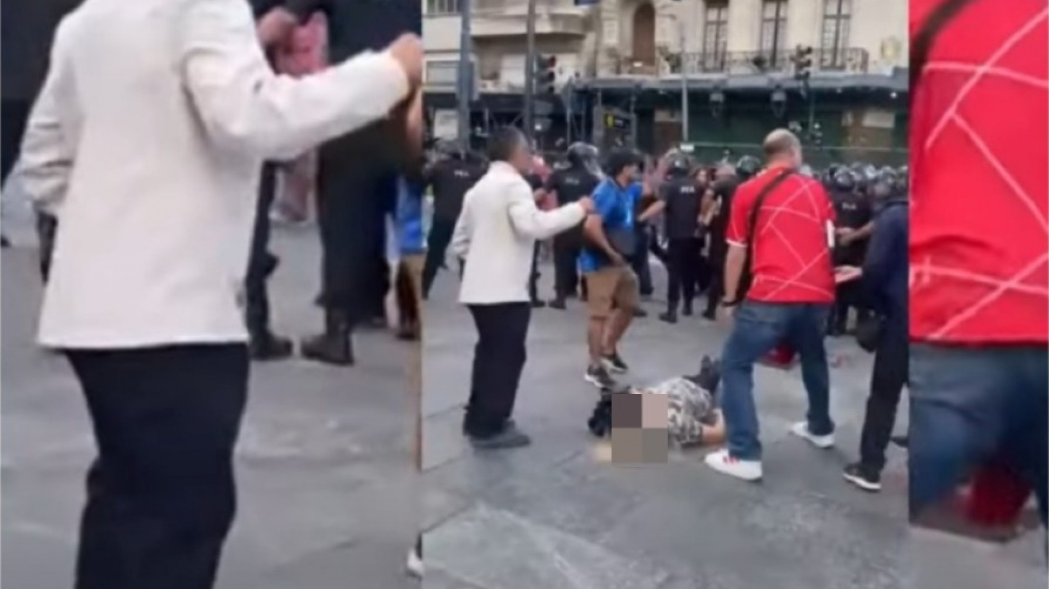 Habló el médico que atendió a la jubilada golpeada salvajemente: "La policía parecía una manada de lobos cebados contra un gallinero"