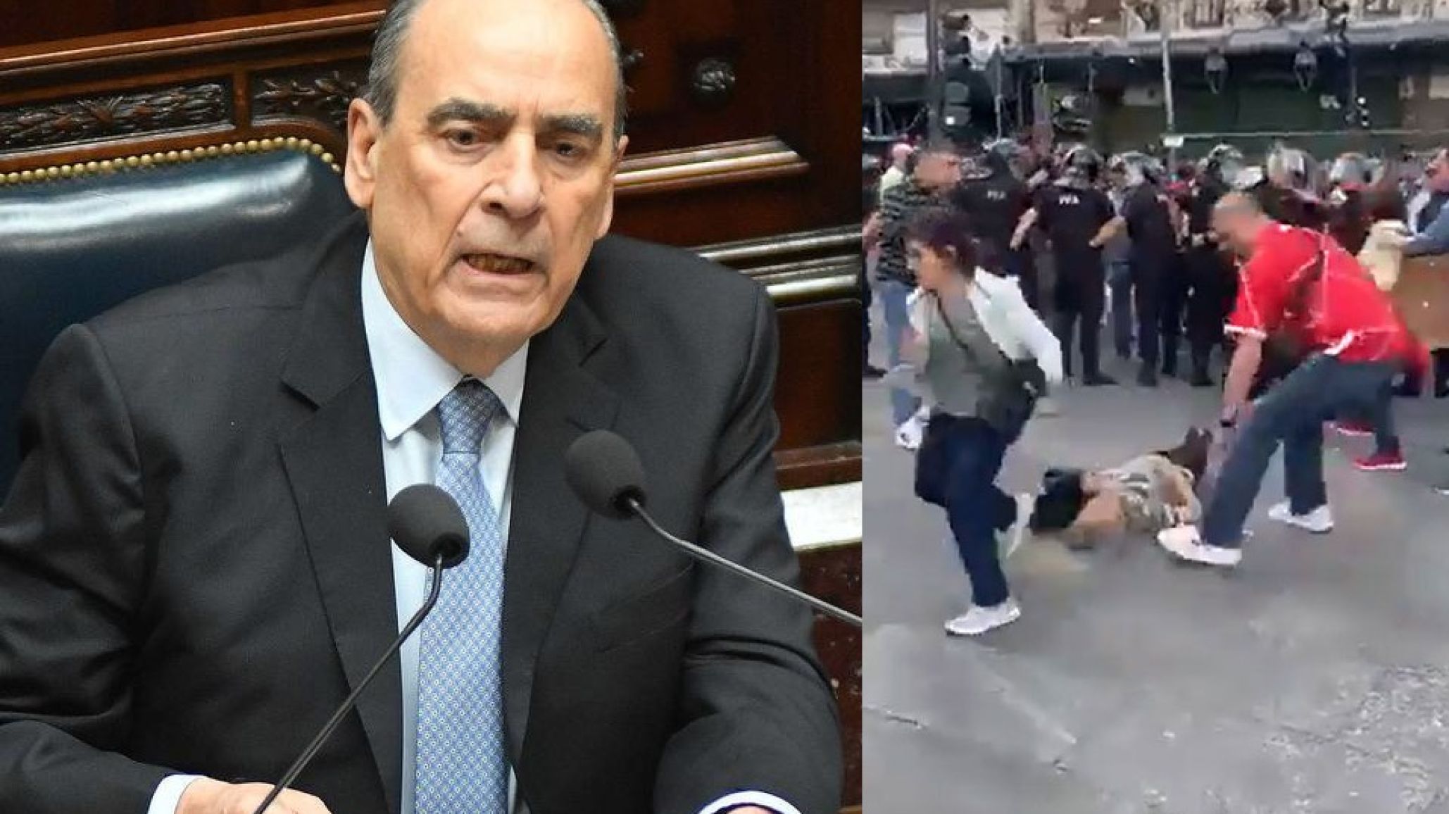 El Jefe de Gabinete sobre la agresión a una jubilada: "Capaz que se cayó"